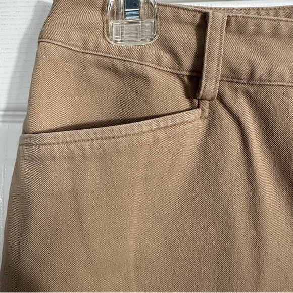 Lauren Ralph Lauren jeans, size 6, front slash pockets, tan, cotton blend - Picture 6 of 6